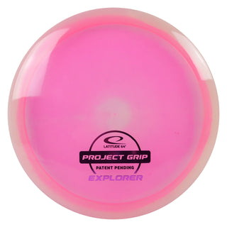 Latitude 64 Disc Golf Project Grip Explorer Fairway Driver 7/5/0/2 Pink/Purple 171 grams