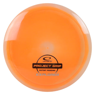 Latitude 64 Disc Golf Project Grip Explorer Fairway Driver 7/5/0/2 Orange/Gold 171 grams