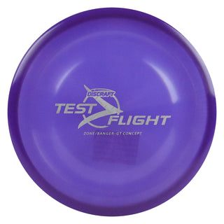 Discraft Disc Golf Z Line Zone Banger GT Concept Test Flight Putter Purple/Metal Plate 173-174g