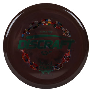 Discraft Disc Golf First Run ESP Sled Putt and Approach 3/2/-1/2 Black Brown/Green 177g