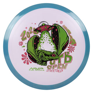 Axiom Discs 2026 OTB Open Fission Delirium Distance Driver Lavender/Blue 174 grams