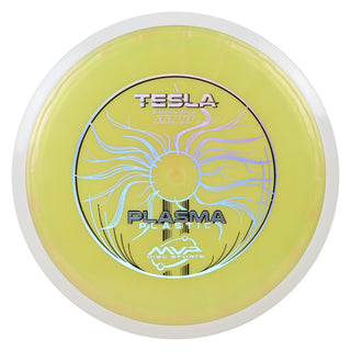 MVP Discs Sports Project Lab Coat Plasma Tesla Distance Driver 9/5/-1/2 Yellow 173 grams