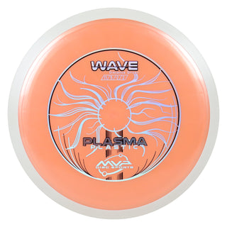 MVP Discs Sports Project Lab Coat Plasma Wave Distance Driver 11/5/-2/2 Salmon 169 grams