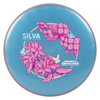 Axiom Discs Silva Saarinen Team Series Plasma Soft Proxy Putt and Approach Blue/Grey Pink 173 grams