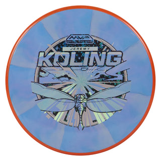 Axiom Discs Jeremy Koling Team Series Cosmic Neutron Tempo Putt and Approach Blue/Orange 174 grams