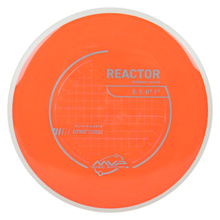 MVP Discs Sports Project Lab Coat Neutron Reactor Mindrange 5/5/-0.5/1.5 Orange 174 grams