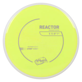 MVP Discs Sports Project Lab Coat Neutron Reactor Mindrange 5/5/-0.5/1.5 Yellow 177 grams