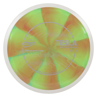 MVP Discs Sports Project Lab Coat Cosmic Neutron Tesla Distance Driver 9/5/-1/2 Lime Red 168 grams
