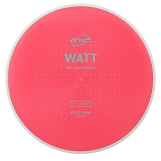 MVP Discs Sports Project Lab Coat Electron Watt Putt and Approach 2/5/-0.5/0.5 Red 165 grams
