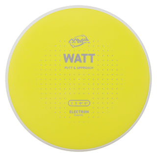 MVP Discs Sports Project Lab Coat Electron Watt Putt and Approach 2/5/-0.5/0.5 Yellow 173 grams