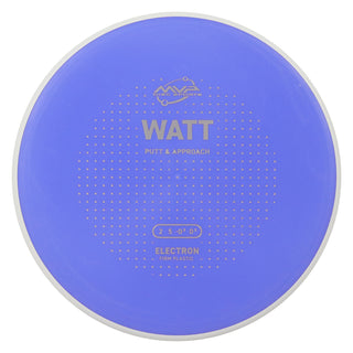 MVP Discs Sports Project Lab Coat Electron Firm Watt Putt and Approach 2/5/-0.5/0.5 Indigo 167 grams