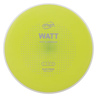 MVP Discs Sports Project Lab Coat Electron Firm Watt Putt and Approach 2/5/-0.5/0.5 Yellow Green 167 grams