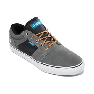 Etnies Skateboard Shoes Barge LS Grey/Black/Yellow Mens