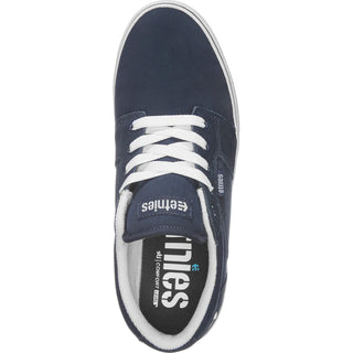 Etnies Skateboard Shoes Barge LS Navy/White/Blue
