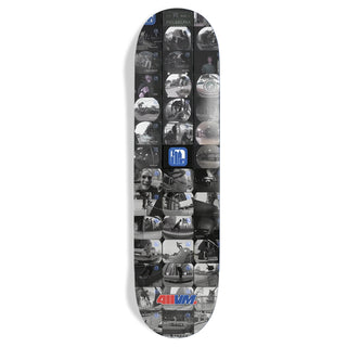 411VM Skateboard Deck Metrospective Frame Grab 8.25" x 32"
