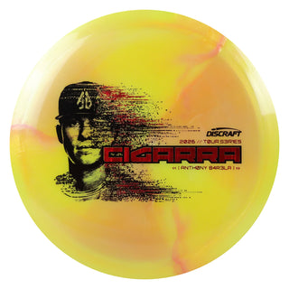 Discraft Disc Golf 2026 Anthony Barela Tour Series Cigarra Yellow Pink/Red Lines 172g