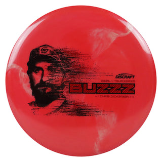 Discraft Disc Golf 2026 Chris Dickerson Tour Series Buzzz Red/Red Weave 175-176g