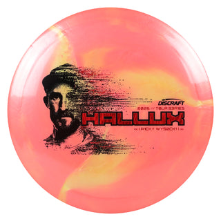 Discraft Disc Golf 2026 Ricky Wysocki Tour Series Hallux Peach/Red Distress 173g
