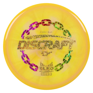 Discraft Disc Golf First Run ESP Sled Putt and Approach 3/2/-1/2 Gold/Gold Shimmer 178g