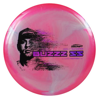 Discraft Disc Golf 2026 Ezra Robinson Tour Series Buzzz SS Pink Silver/Purple Holo 177-180g