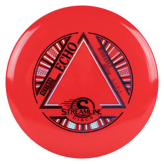 Streamline Disc Golf Neutron Echo Midrange Disc 5/5/-1.5/1 Red/Red Purple 177 grams