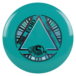 Streamline Disc Golf Neutron Echo Midrange Disc 5/5/-1.5/1 Dark Green/Red Purple 173 grams