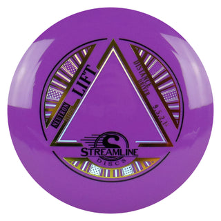 Streamline Disc Golf Neutron Lift Distance Driver 9/5/-2/1.5 Purple/Gold Orange 173 grams