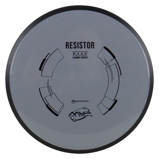MVP Disc Golf Neutron Resistor Fairway Driver 6.5/4/0/3.5 Gray 171 grams