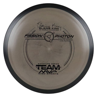 MVP Disc Golf Fission Elaine King Photon Distance Driver 11/5/-1/2.5 Dark Grey 161 grams