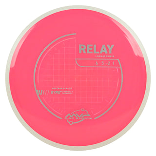 MVP Discs Sports Project Lab Coat Neutron Relay Fairway Driver 6/5/-2/1 Hot Pink 169 grams