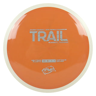 MVP Discs Sports Project Lab Coat James Conrad Neutron Trail Distance Driver 10/5/-1/1 Rust 173 grams