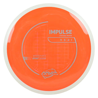 MVP Discs Sports Project Lab Coat Neutron Impulse Distance Driver 9/5/-3/1 Orange 163 grams