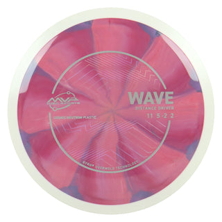 MVP Discs Sports Project Lab Coat Cosmic Neutron Wave Distance Driver 11/5/-2/2 Dark Pink Purple 163 grams