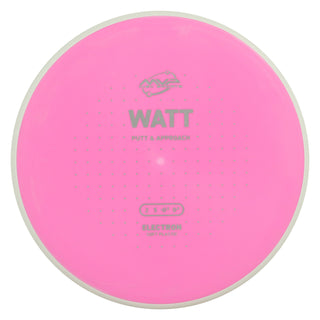 MVP Discs Sports Project Lab Coat Electron Soft Watt Putt and Approach 2/5/-0.5/0.5 Pink 174 grams