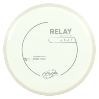MVP Discs Sports Project Lab Coat Neutron Relay Fairway Driver 6/5/-2/1 White 169 grams
