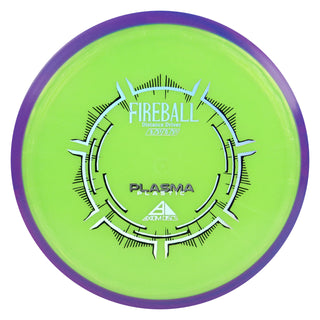 Axiom Disc Golf Plasma Fireball Distance Driver 9/3.5/0/3.5 Lime/Purple 163 grams