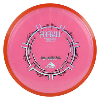 Axiom Disc Golf Plasma Fireball Distance Driver 9/3.5/0/3.5 Candy Pink/Orange Red 174 grams