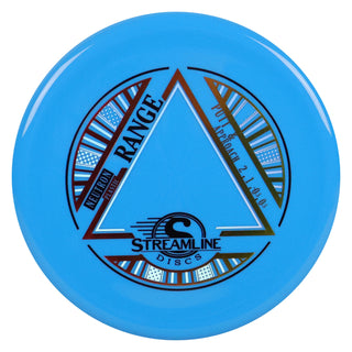 Streamline Disc Golf Neutron Range Putter 2/1/-0.5/0.5 Blue/Red Gold 173 grams