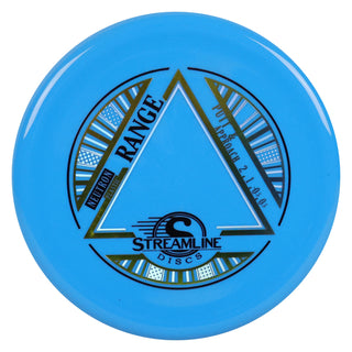 Streamline Disc Golf Neutron Range Putter 2/1/-0.5/0.5 Blue/Gold 173 grams
