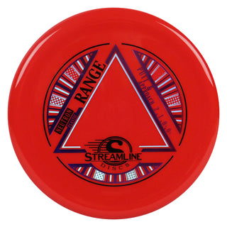 Streamline Disc Golf Neutron Range Putter 2/1/-0.5/0.5 Red/Purple Pink 174 grams