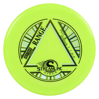 Streamline Disc Golf Neutron Range Putter 2/1/-0.5/0.5 Safety Yellow/Gold Blue 174 grams
