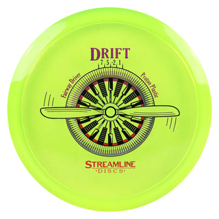 Streamline Disc Golf Proton Drift Fairway Driver 7/5/-2/1 DayGlo/Purple Red 174 grams