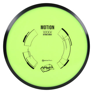 MVP Disc Golf Neutron Motion Distance Driver 9/3.5/0/4 DayGlo 169 grams
