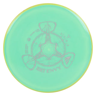 Axiom Disc Golf Neutron Envy Soft Putter 3/3/0/2 Mint/Yellow Blend 172 grams