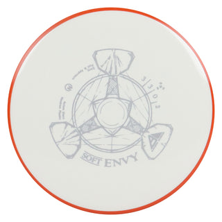 Axiom Disc Golf Neutron Envy Soft Putter 3/3/0/2 White/Orange Blend 174 grams
