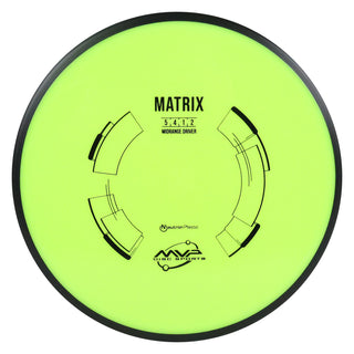 MVP Disc Golf Neutron Matrix midrange 5/4/-1/2 DayGlo 176 grams