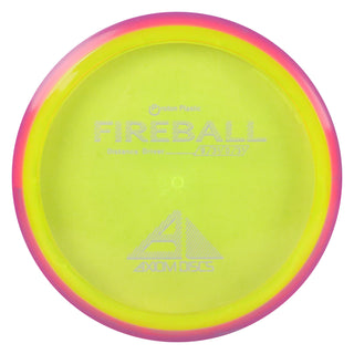 Axiom Disc Golf Proton Fireball Distance Driver 9/3.5/0/3.5 Yellow/Pink Purple 157 grams