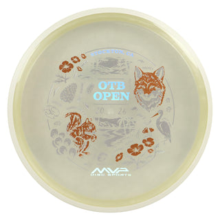 MVP Discs Sports Project Lab Coat OTB Open 2026 Proton Reactor Midrange Disc Clear 176 grams