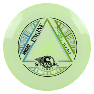 Streamline Discs Neutron Engine Distance Driver 13/5/-0.5/2 Lime Wash/Blue Green 173 grams