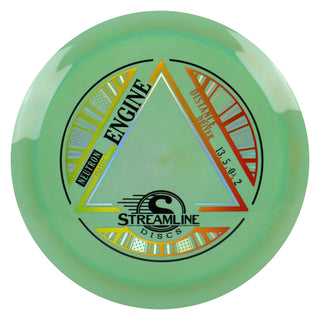 Streamline Discs Neutron Engine Distance Driver 13/5/-0.5/2 Moss Green/Gold Red 169 grams